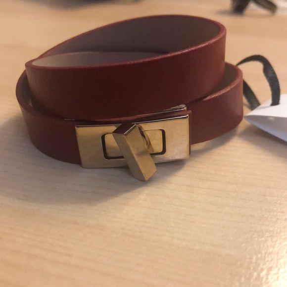 Hugo Boss Jewelry - Hugo boss leather wrap bracelet
